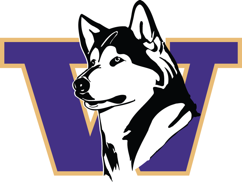 Washington Huskies 1995-2000 Primary Logo iron on paper